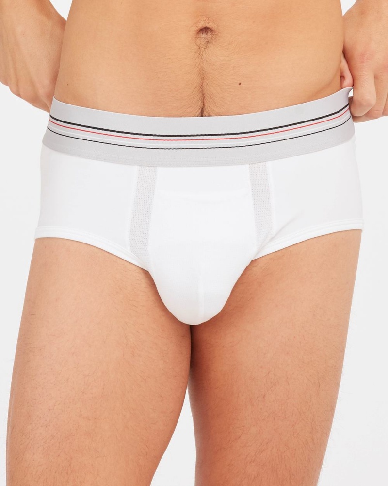 White Spanx Sculpt Cotton Brief | UQVIK-6214