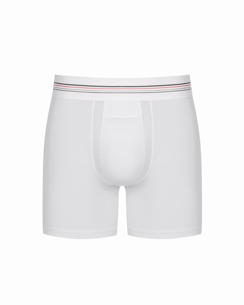 White Spanx Zero Sculpt Cotton Modal Boxer Brief | LMCBN-6908